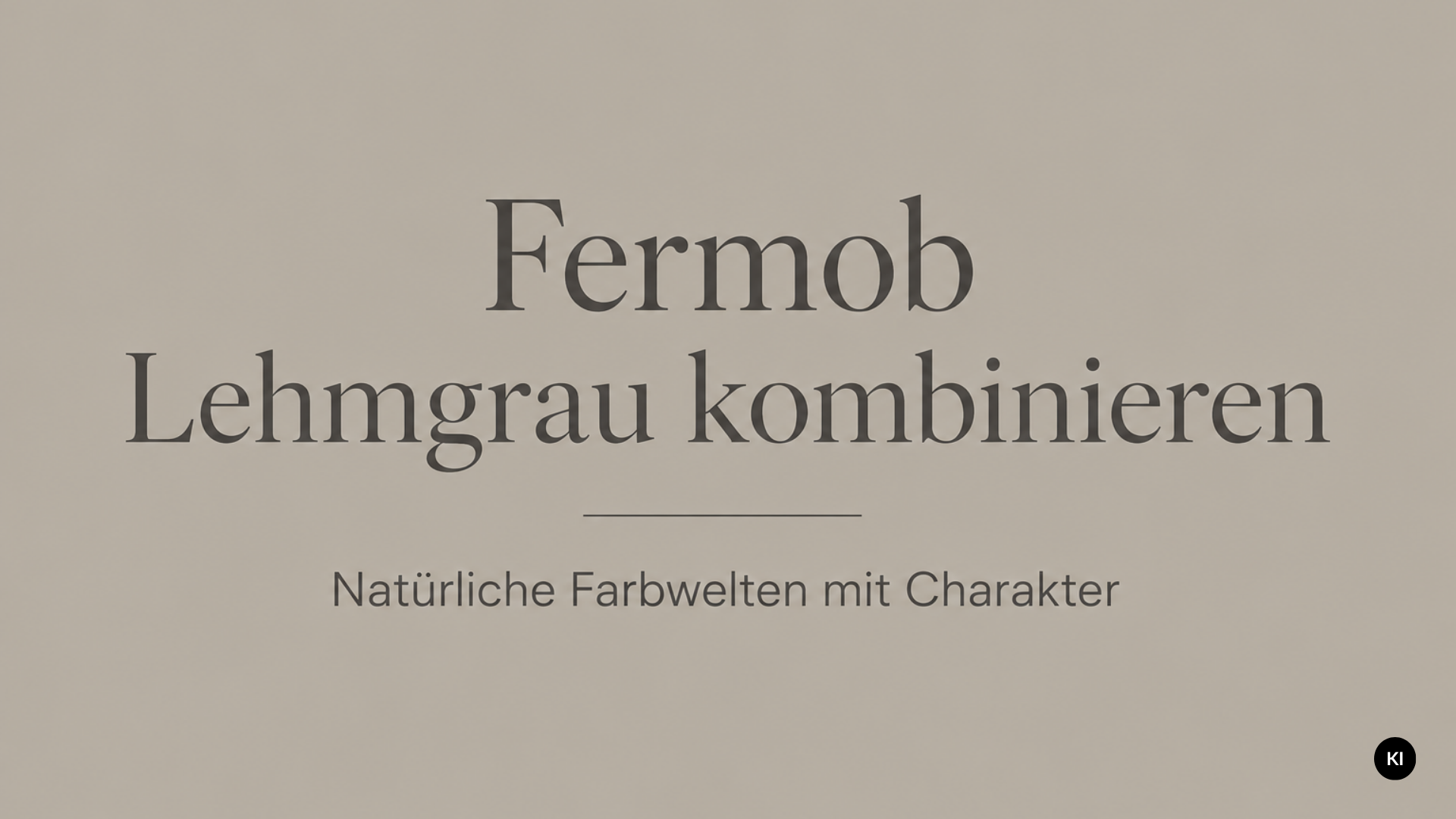 Fermob Lehmgrau kombinieren – Natürliche Farbwelten mit Charakter