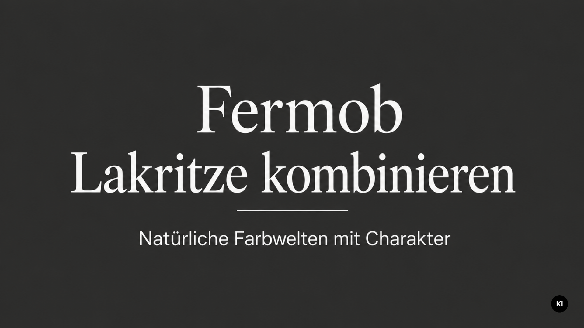 Fermob Lakritze kombinieren – Die dunkelste Farbe mit der größten Wirkung