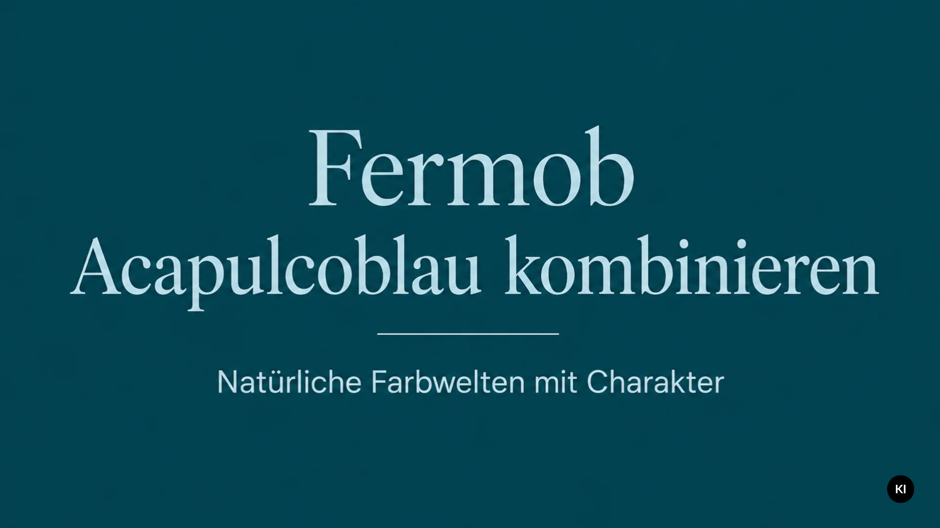 Fermob Acapulcoblau kombinieren – Frische Farbwelten für Garten, Terrasse und Balkon