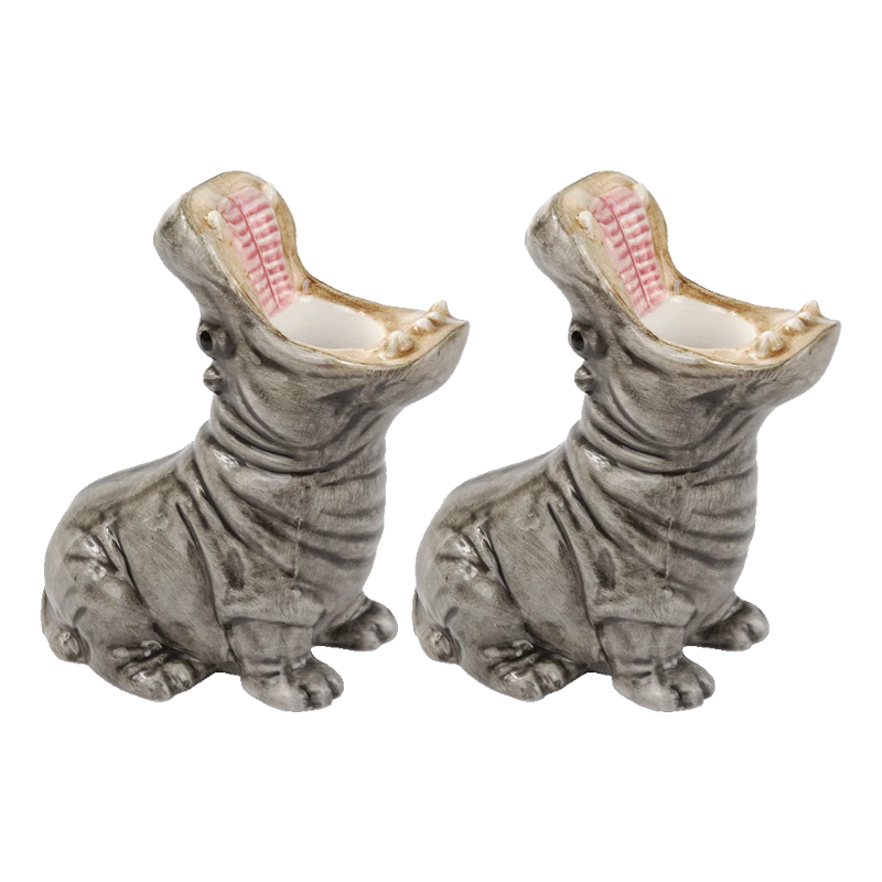 Kerzenhalter "Hungry Hippos"