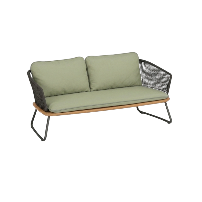 2 Sitzer Sofa "Denia" mit Rücken & Sitzpolster