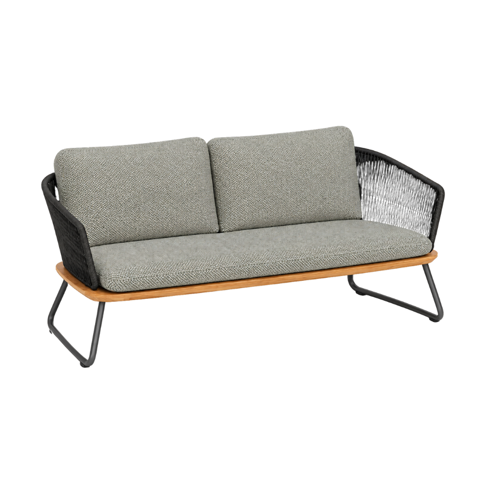 2 Sitzer Sofa "Denia" mit Rücken & Sitzpolster