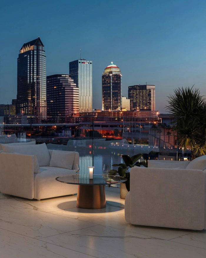 LED Tischlampe "Volume"
