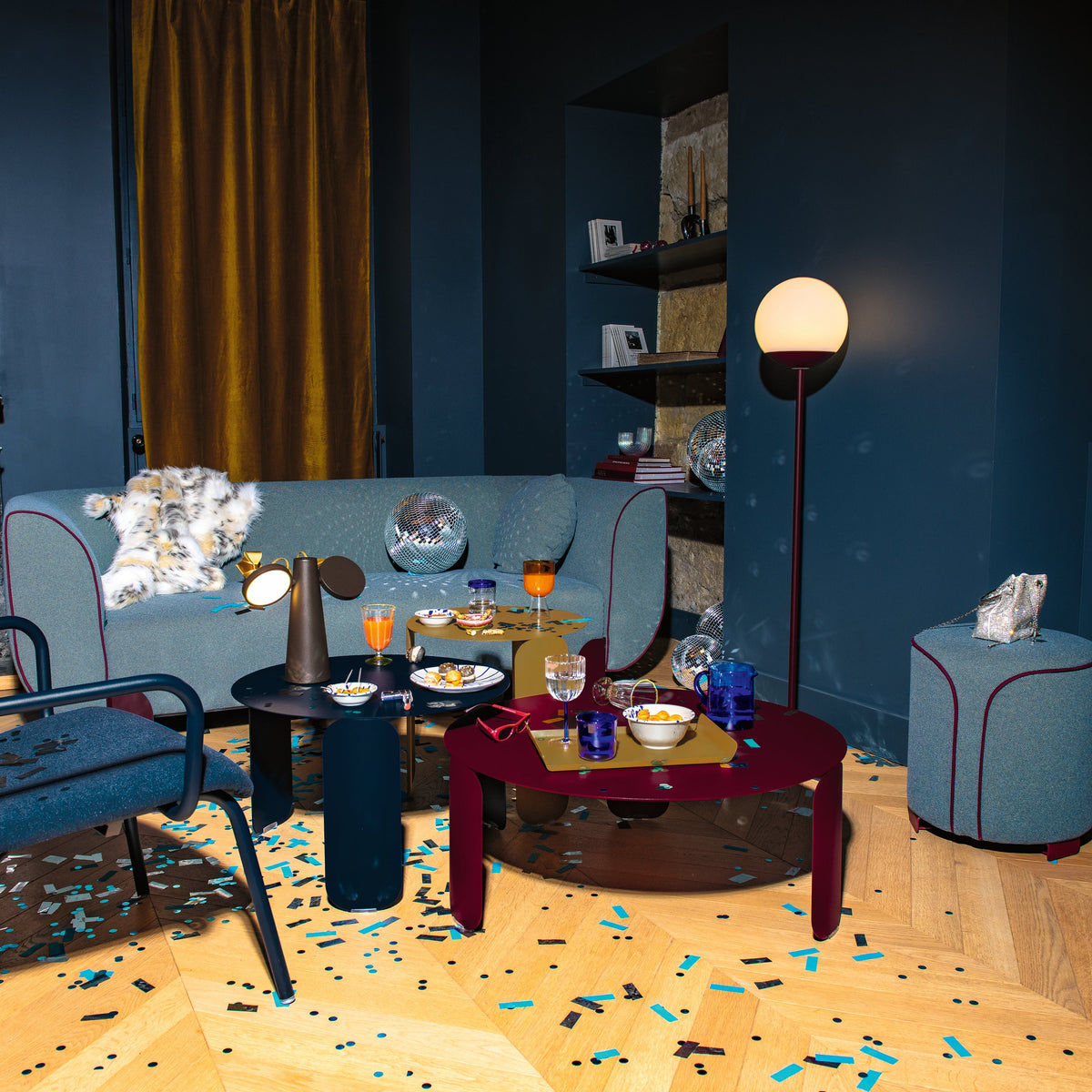 3 Sitzer Sofa "VOULEZ-VOUS" - MELIERT
