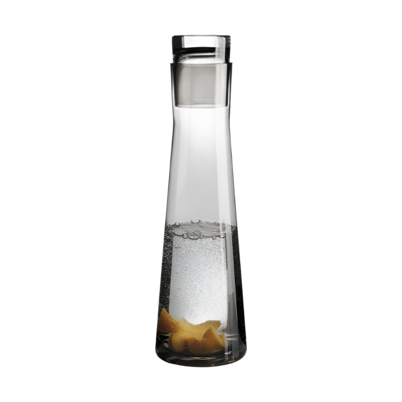 Glaskaraffe Lina von ASA Selection aus klarem Glas, stilvolles Design für Getränke wie Wasser, Saft oder Wein in shadow