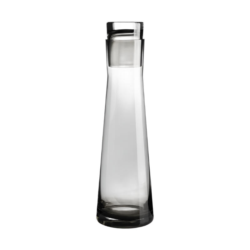 Glaskaraffe Lina von ASA Selection aus klarem Glas, stilvolles Design für Getränke wie Wasser, Saft oder Wein in shadow