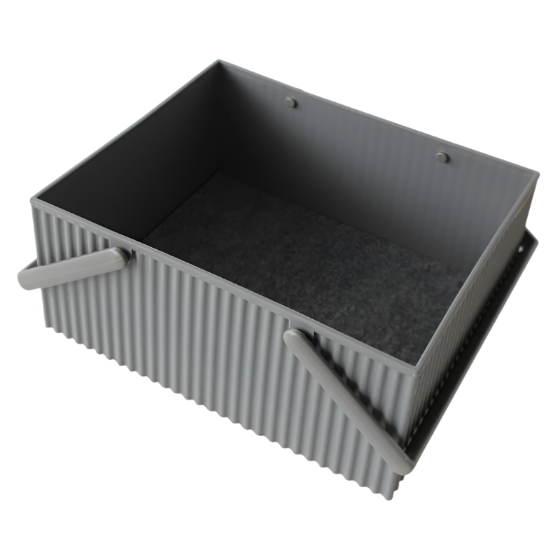 Aufbewahrungsboxen Omnioffre von Hachiman grau L