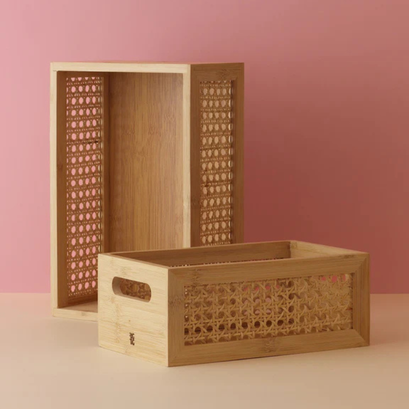 Aufbewahrungsboxen "BAMBOO" - Groß