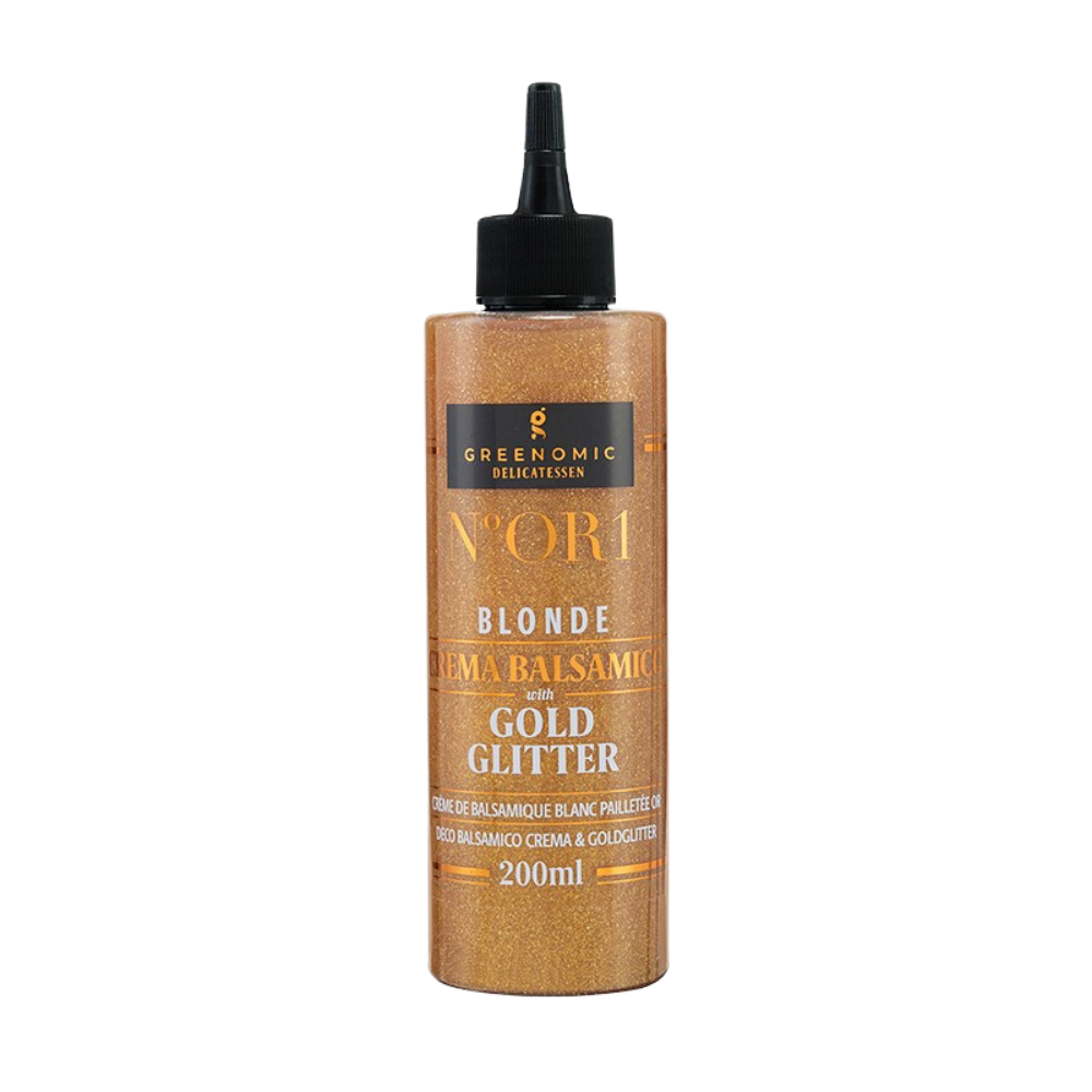 Balsamico "Crema" Blonde mit Gold Glitter - 200ml