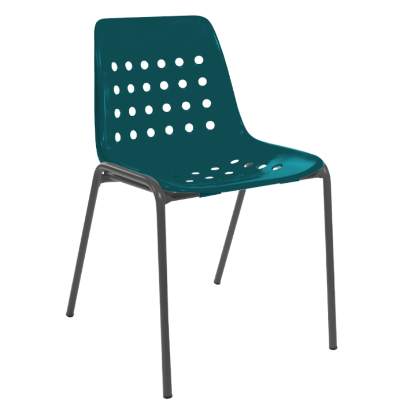 Schalen-Stuhl ohne Armlehne "Bermuda"