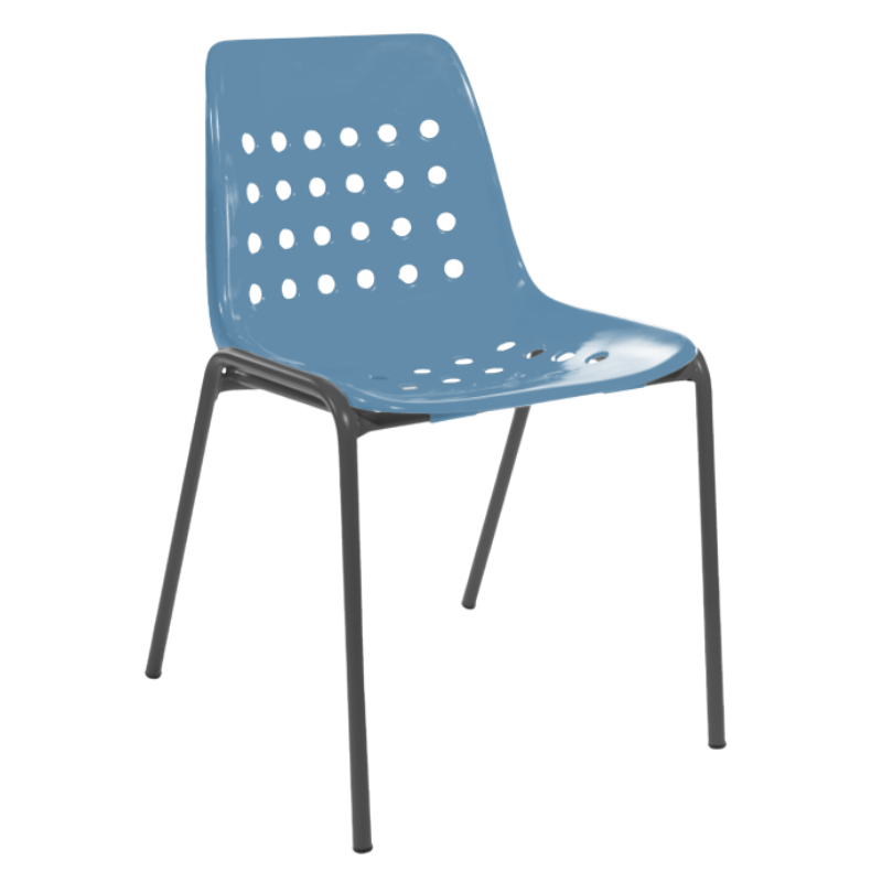 Schalen-Stuhl ohne Armlehne "Bermuda"