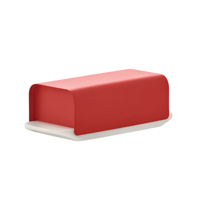 Butterdose "Mattina" - Rot