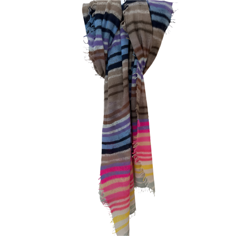 Cashmere Schal - Ringel Lili