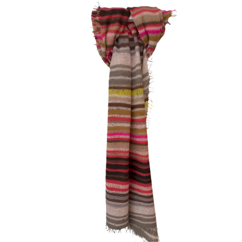 Cashmere Schal - Ringel Manel "P"