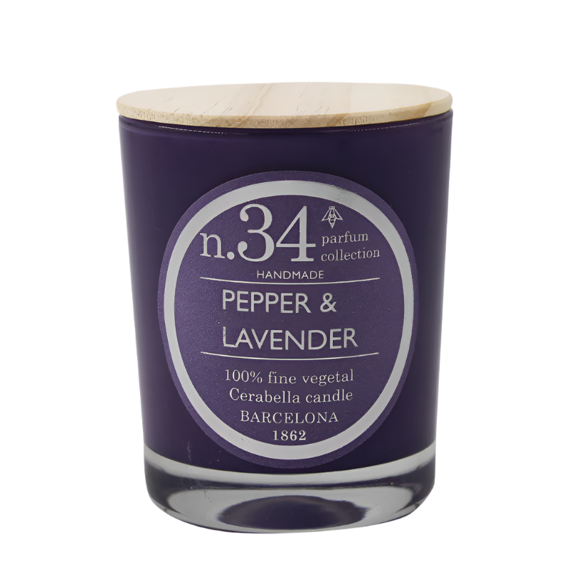 Duftkerze - Nº34 Pepper & Lavender