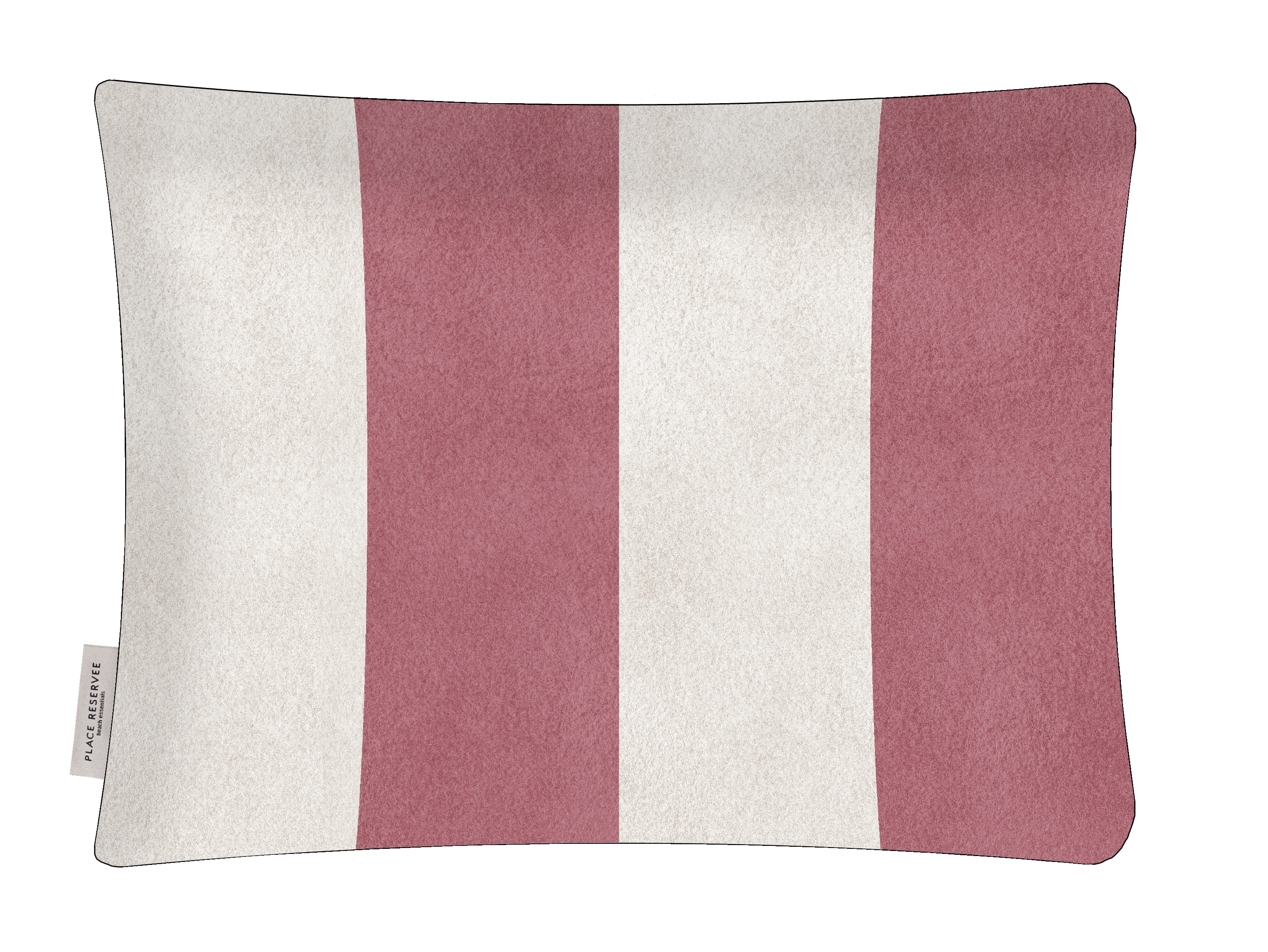 Kissen "PLACE RESERVEE" -30x40cm