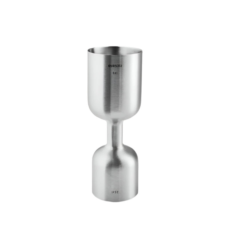 eva trio Liquid Lounge Cocktail-Messbecher aus Edelstahl