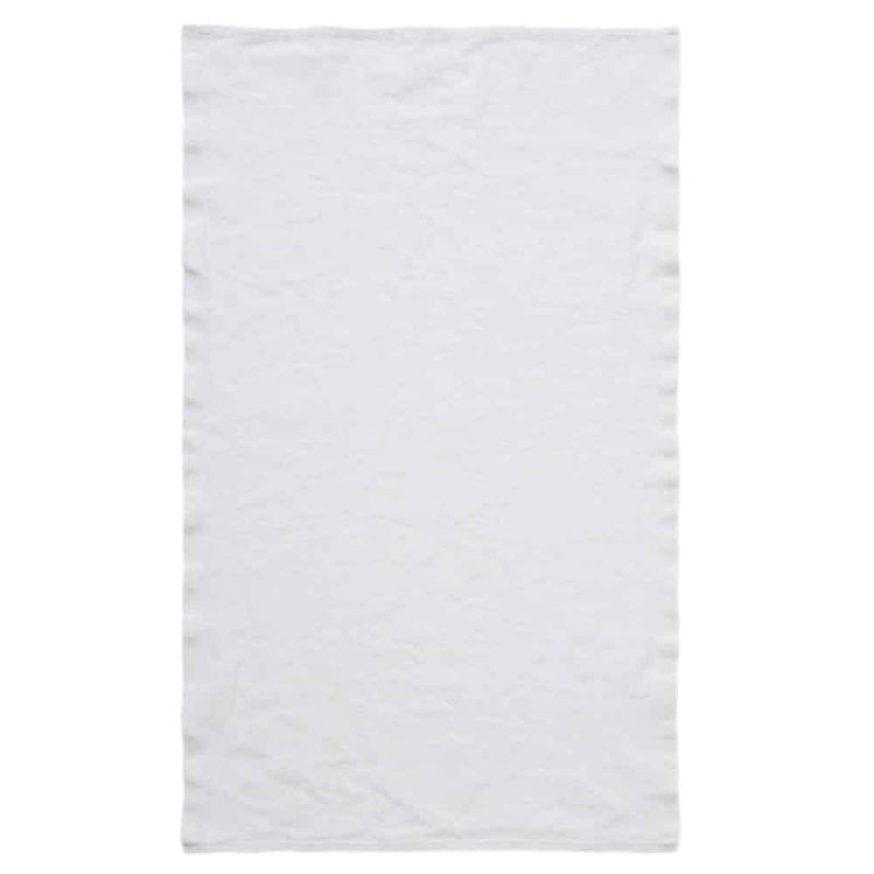 Geschirrtuch aus Leinen "Doudou" Uni White
