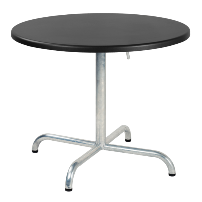 Glasfaser Tisch "Davos" ø75 - klappbar