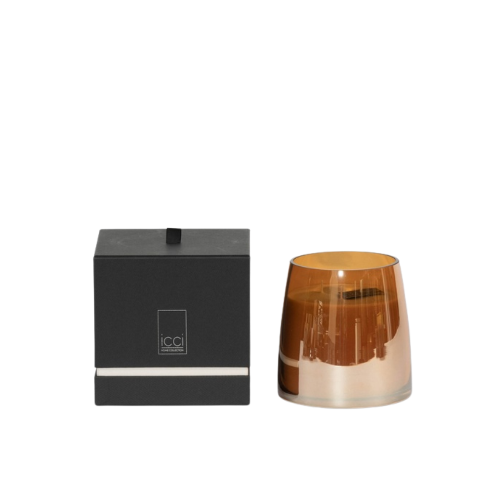 Duftkerze "Amber Intense" – 3 Docht