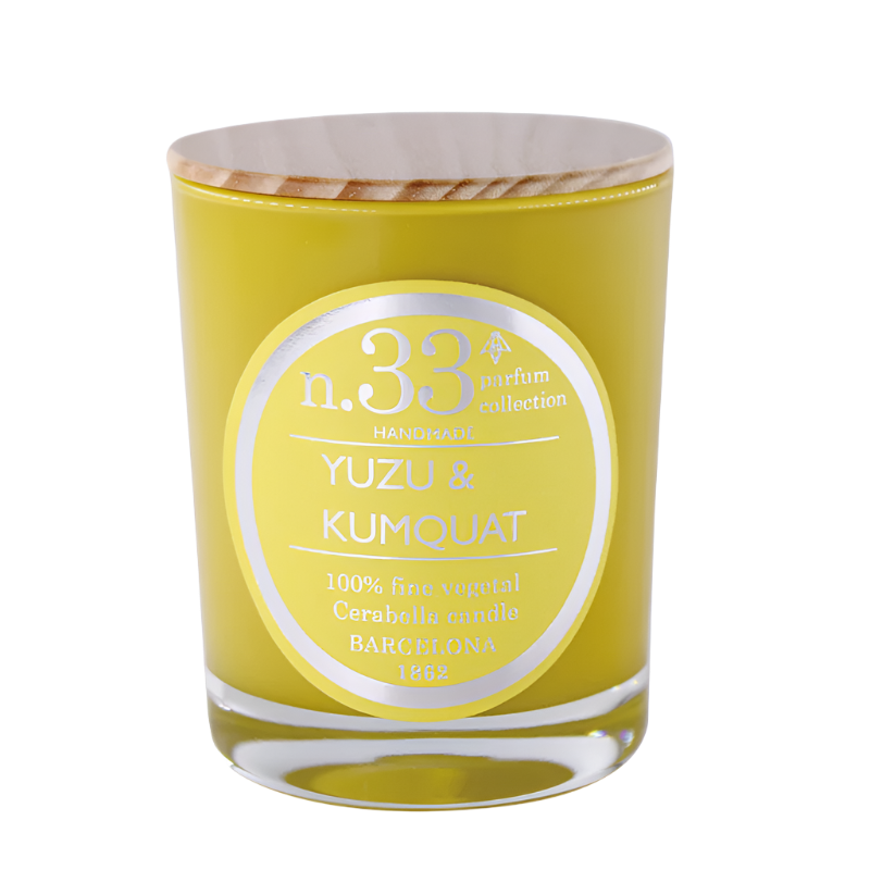 Cerabella Duftkerzen im Glas mit Deckel, Yuzu & Kumquat