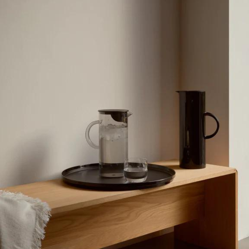 Serviertablett "EM" Ø40cm - Black
