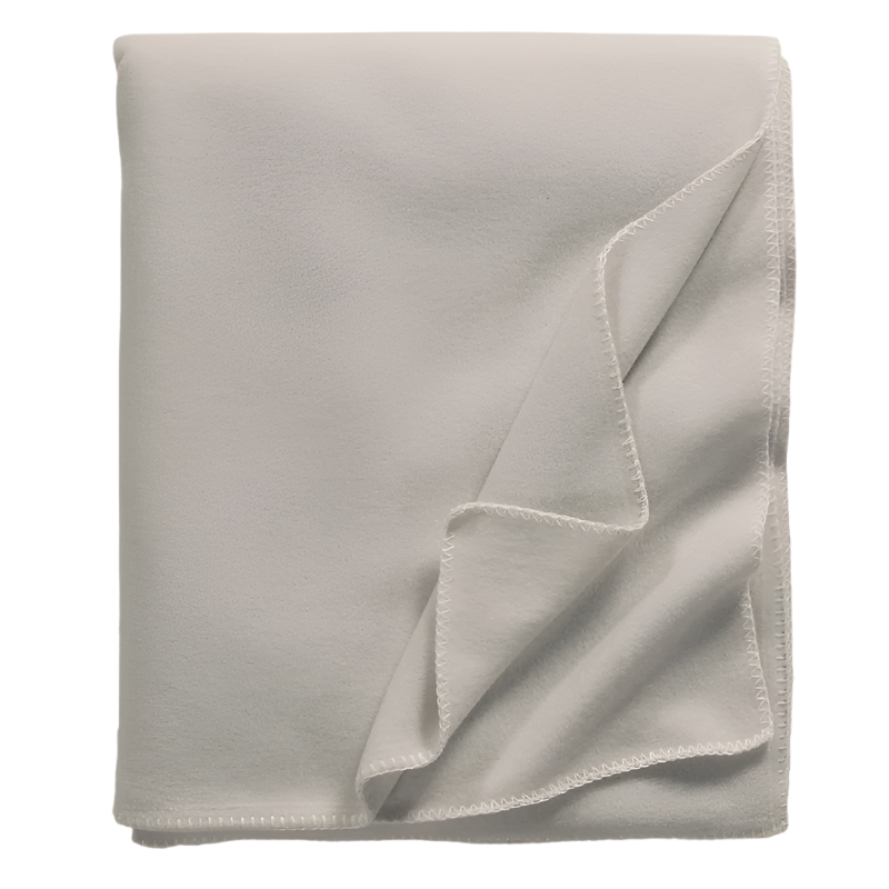Fleece Decke "Tony" 160x200 cm - Greige