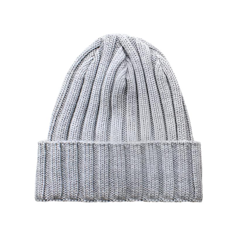 Cotto Wohnen Eagle Products Mütze Perfect Rib Silber