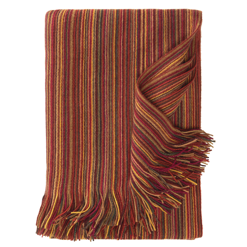 Woll-Plaid "Panama" - Beere