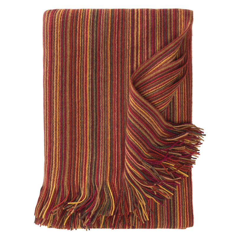 Woll-Plaid "Panama" - Beere