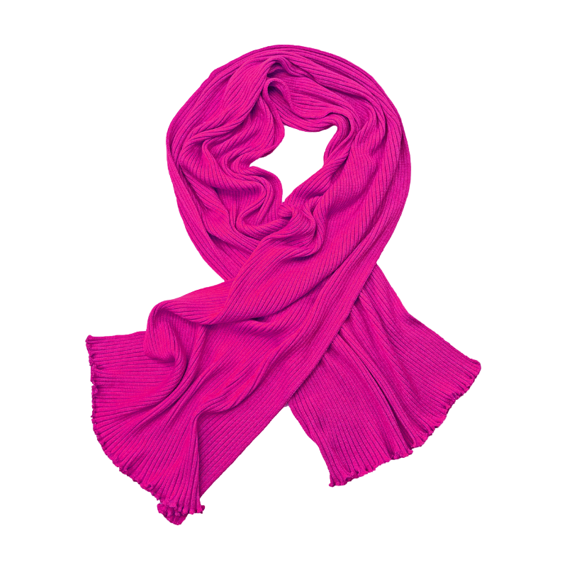 EagleProductsPlisseeSchalfuchsia