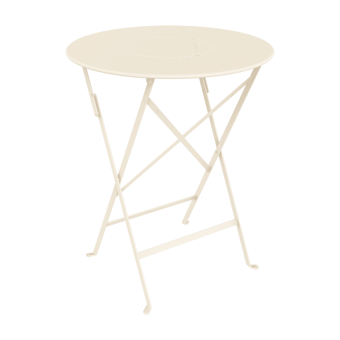 Metallklapptisch "Floreal" Ø 60cm