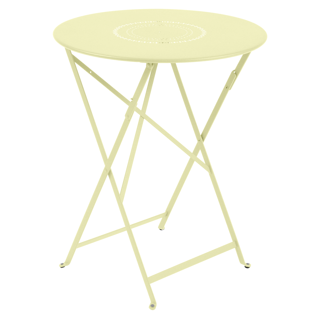 Metallklapptisch "Floreal" Ø 60cm