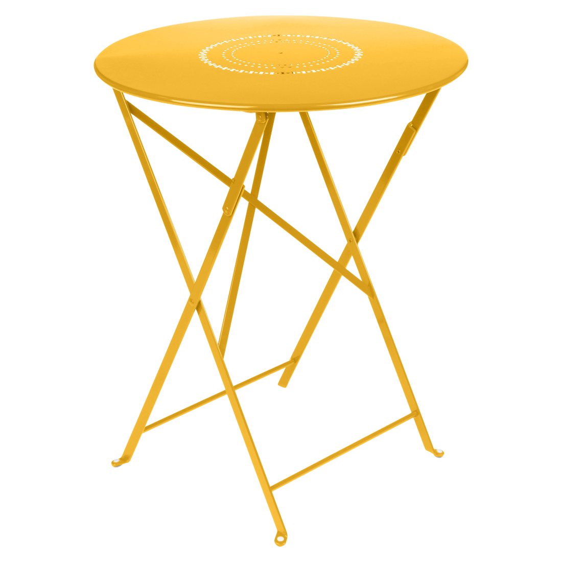 Metallklapptisch "Floreal" Ø 60cm
