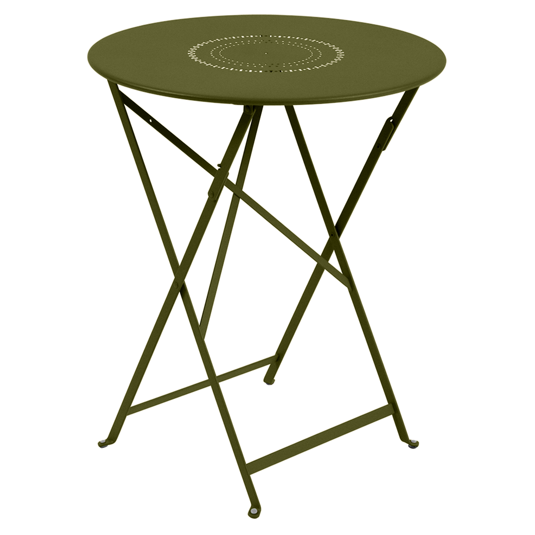 Metallklapptisch "Floreal" Ø 60cm