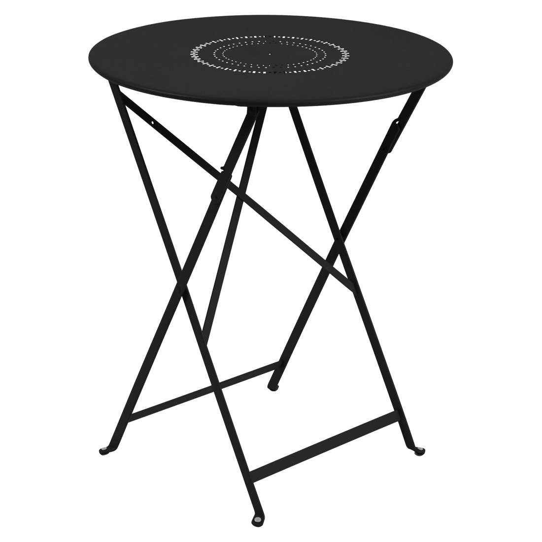Metallklapptisch "Floreal" Ø 60cm
