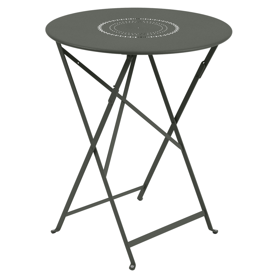 Metallklapptisch "Floreal" Ø 60cm