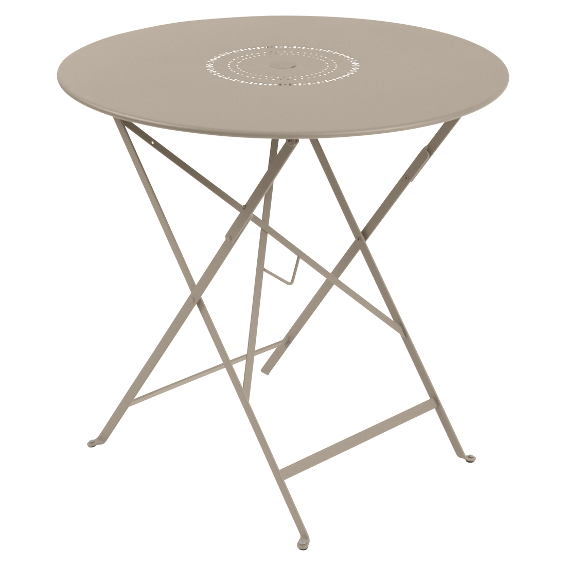 Metallklapptisch "Floreal" Ø 77cm