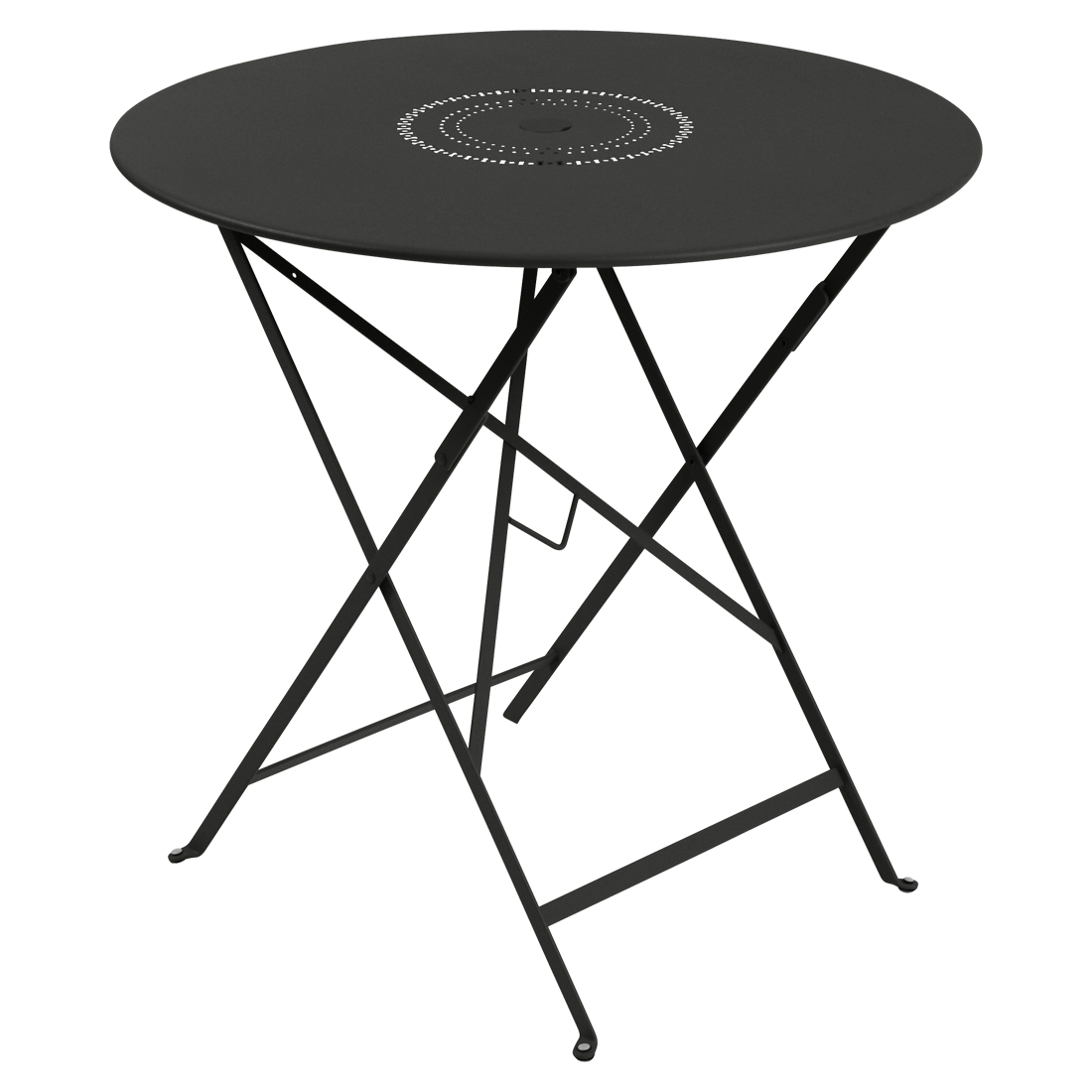 Metallklapptisch "Floreal" Ø 77cm