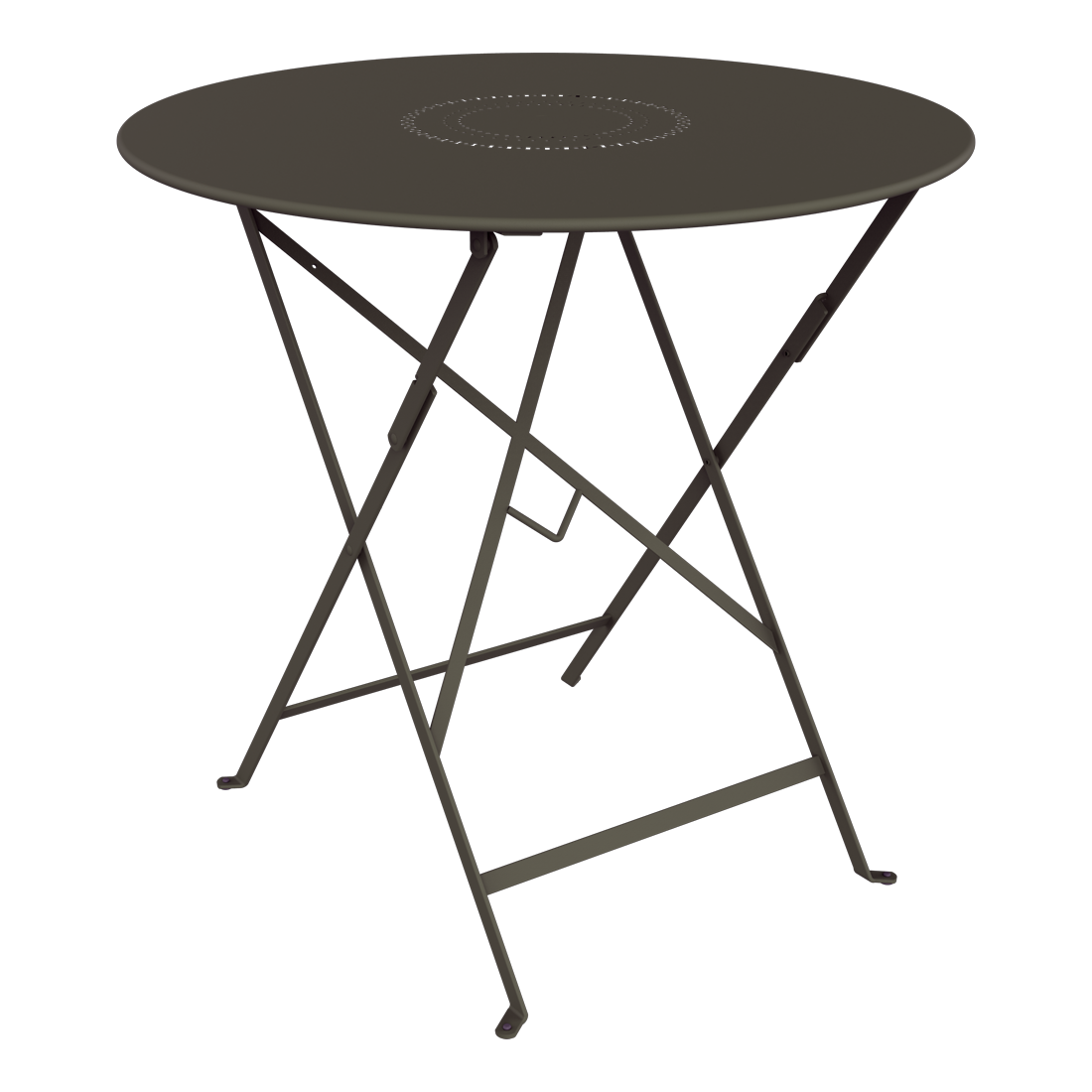 Metallklapptisch "Floreal" Ø 77cm