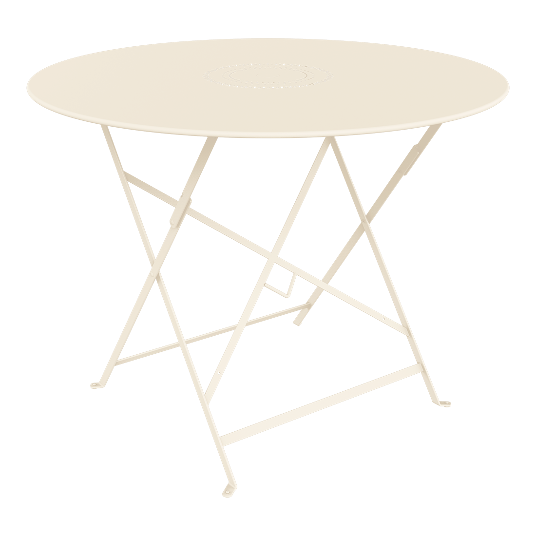 Metallklapptisch "Floreal" Ø 96cm