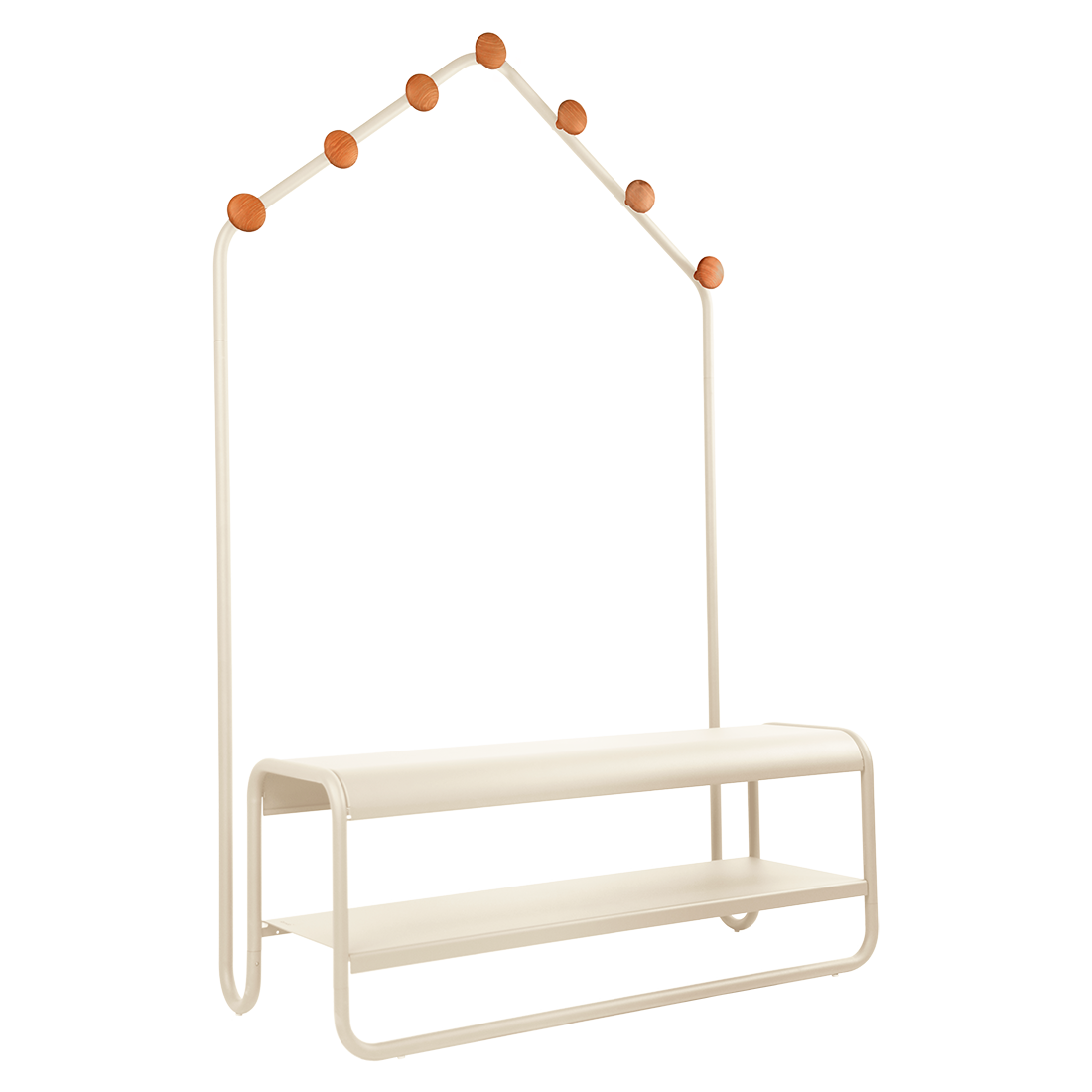 Garderobe "Funambule" mit Bank