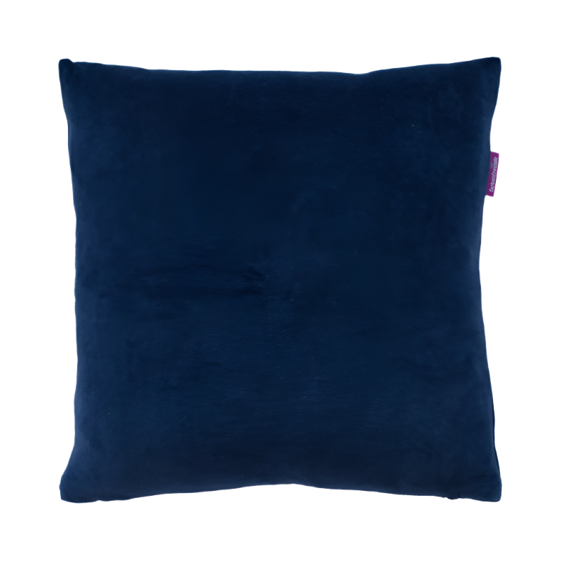 Cotto Wohnen Farbenfreunde Kissenhuelle Eckig bluevelvet