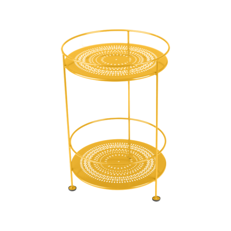 Cotto Wohnen FermobGuinguettePerforierterkleinerTisch Honig