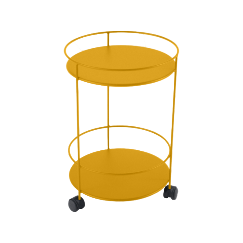 Cotto Wohnen FermobGuinguettekleinerTischmitzweiPlattenundRollen Honig