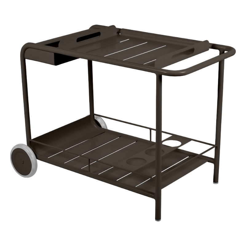 Beistelltisch/Rollende Bar "Luxembourg"