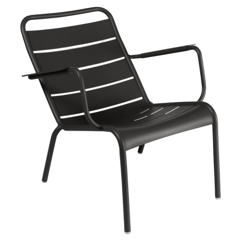 Lakritze Fermob Luxembourg Tiefer Sessel