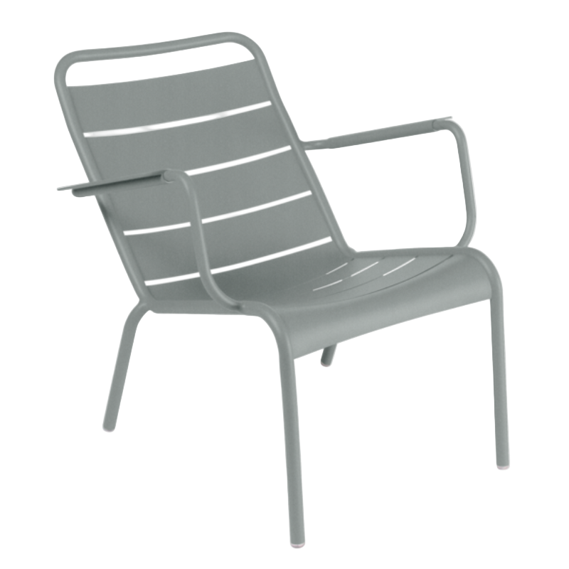 Lapilligrau Fermob Luxembourg Tiefer Sessel