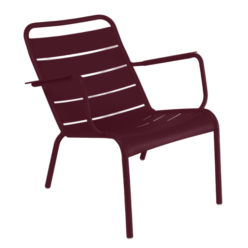 Schwarzkirsche Fermob Luxembourg Tiefer Sessel