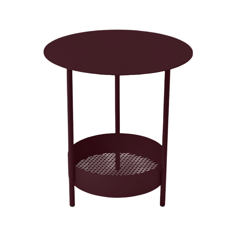 Cotto Wohnen FermobSalsakleinerTisch Schwarzkirsche